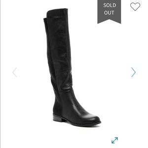 WOMENS BLACK Bucco Arabelle Heeled Boots Size 6.5🖤👢